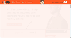 Desktop Screenshot of lukepeerfly.com